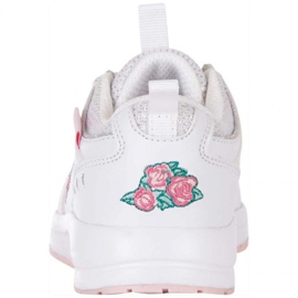 Pantofi Kappa Loretto Jr 260791K 1022 alb 4