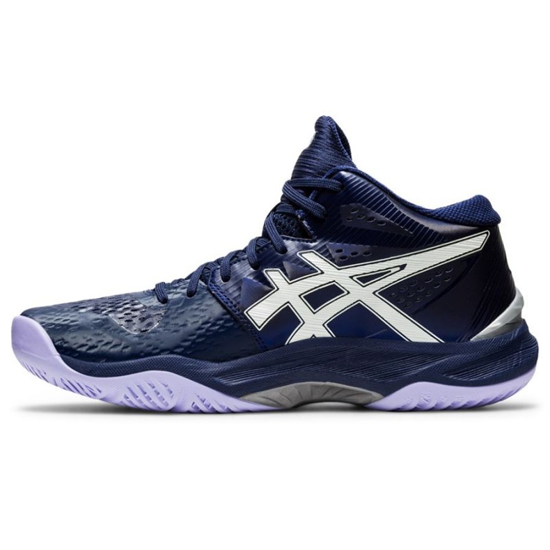 Pantofi de volei Asics Sky Elite Ff Mt W 1052A023-400 grafit, albastru marin albastru și bleumarin 1