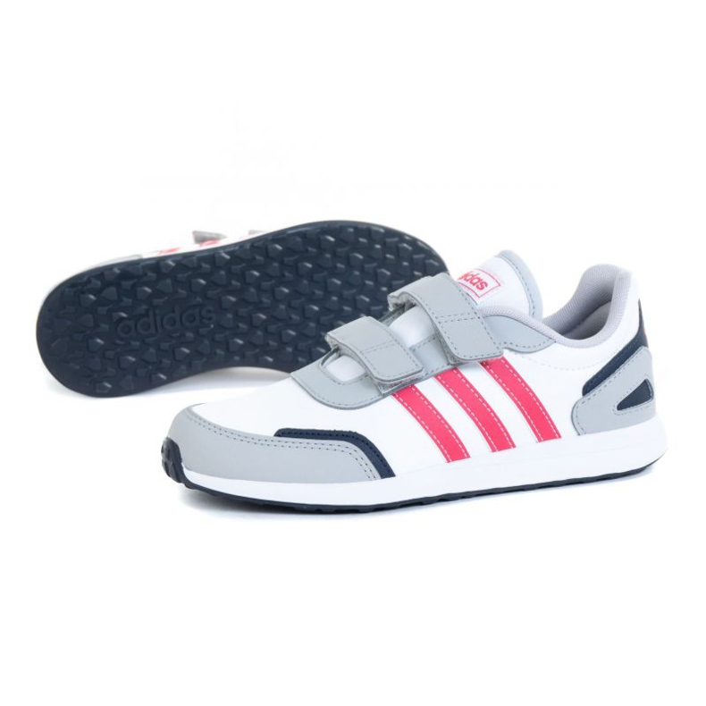 Pantofi Adidas Vs Swith 3 C FW9309 alb portocale 1
