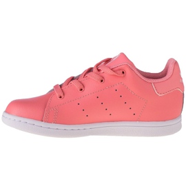 Pantofi Adidas Stan Smith El K EF4928 roz gri 1