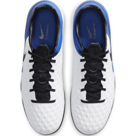 Ghete de fotbal Nike Tiempo Legend 8 Pro Tf M AT6136 104 , alb, albastru alb 1