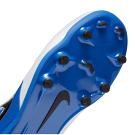 Pantofi de fotbal Nike Legend 8 Academy Mg Jr AT5732-104 negru, alb, bleumarin multicolor 1