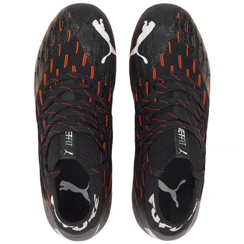 Ghete de fotbal Puma Future 6.1 Netfit Fg Ag Jr 106200 01 multicolor negru 1