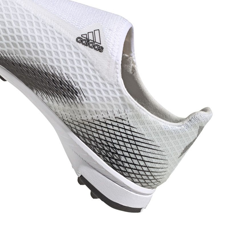 Ghete de fotbal Adidas X Ghosted.3 Ll Tf M EG8158 gri / argintiu, alb, gri / argintiu alb 1
