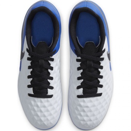 Pantofi de fotbal Nike Tiempo Legend 8 Club FG / MG Jr AT5881 104 multicolor alb 1
