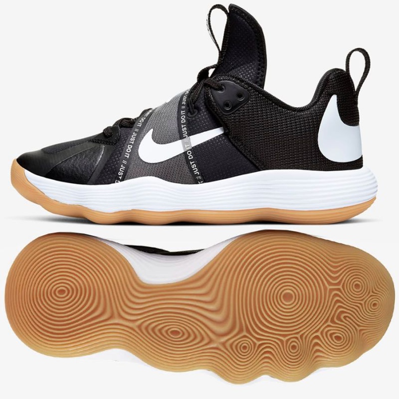 Pantofi de volei Nike React HyperSet CI2955010-S negru negru 1