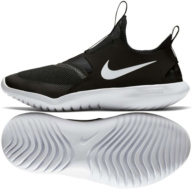 Pantofi de alergare Nike Flex Runner Jr AT4662 001 negru 1