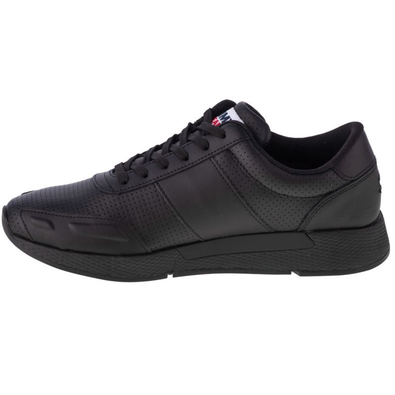 Pantofi Tommy Hilfiger Flexi Perf Leather Runner M EM0EM00580-BDS negru 1
