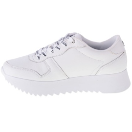 Tommy Hilfiger Piele cu cremă înaltă W EN0EN01120-YBR alb 1
