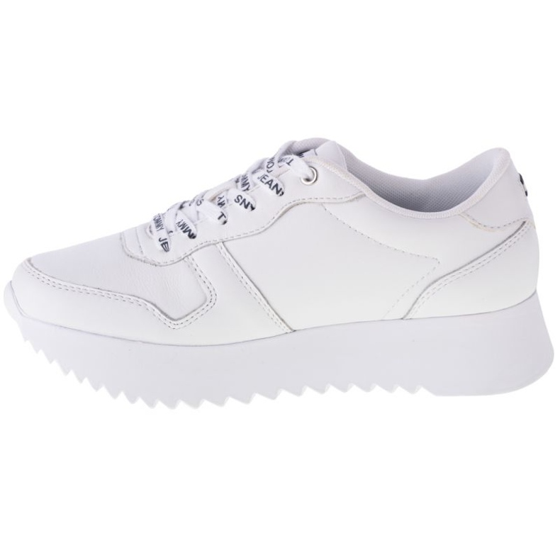 Tommy Hilfiger Piele cu cremă înaltă W EN0EN01120-YBR alb 1