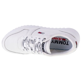 Tommy Hilfiger Piele cu cremă înaltă W EN0EN01120-YBR alb 2