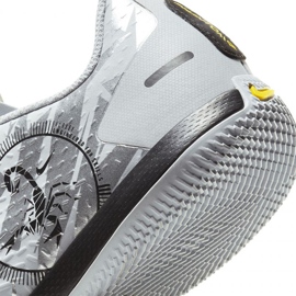 Pantofi de fotbal Nike Phantom Gt Scorpion Academy Ic Jr DA2281 001 albastru argint 6
