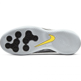 Pantofi de fotbal Nike Phantom Gt Scorpion Academy Ic Jr DA2281 001 albastru argint 7