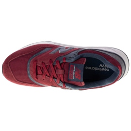 Pantofi New Balance M CM997HFV roșu albastru marin multicolor multicolor 2