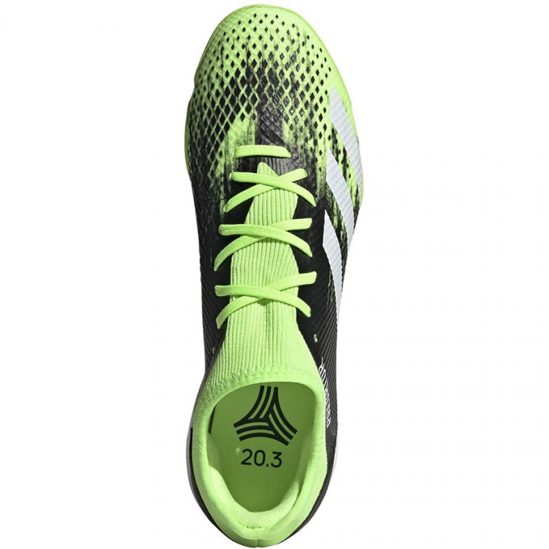Ghete de fotbal Adidas Predator 20.3 L Tf M EH2907 multicolor verde 1