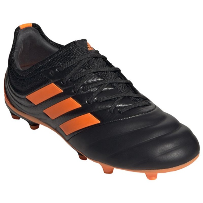 Ghete de fotbal Adidas Copa 20.1 Fg Jr EH0887 portocaliu, negru, portocaliu negru 1
