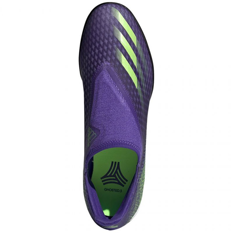 Ghete de fotbal Adidas X Ghosted.3 Ll Tf M EG8159 multicolor violet 1