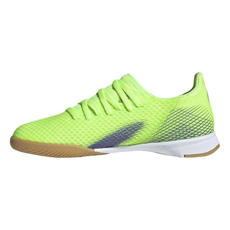 Ghete de fotbal Adidas X Ghosted.3 In Jr EG8223 verde verde 2