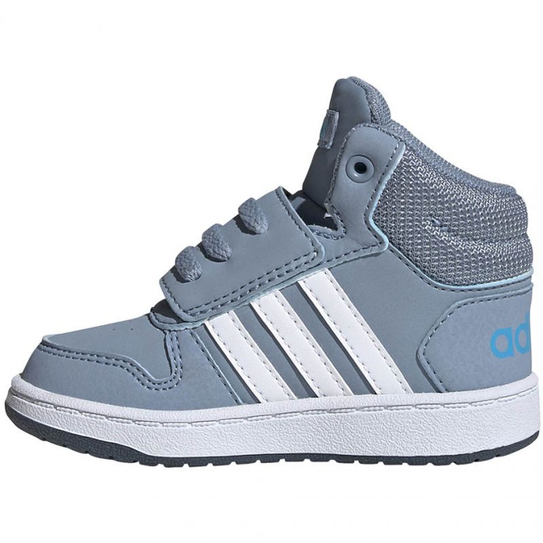 Pantofi Adidas Hoops Mid 2.0 Jr FW4922 albastru 1