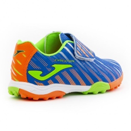 Ghete de fotbal Joma Evolution 2004 Tf Jr EVJW.2004.TF albastru albastru 2