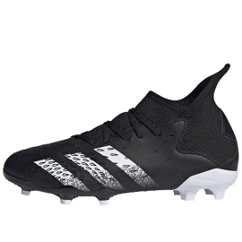 Ghete de fotbal Adidas Predator Freak .3 Fg Jr FY1031 multicolor negru 1