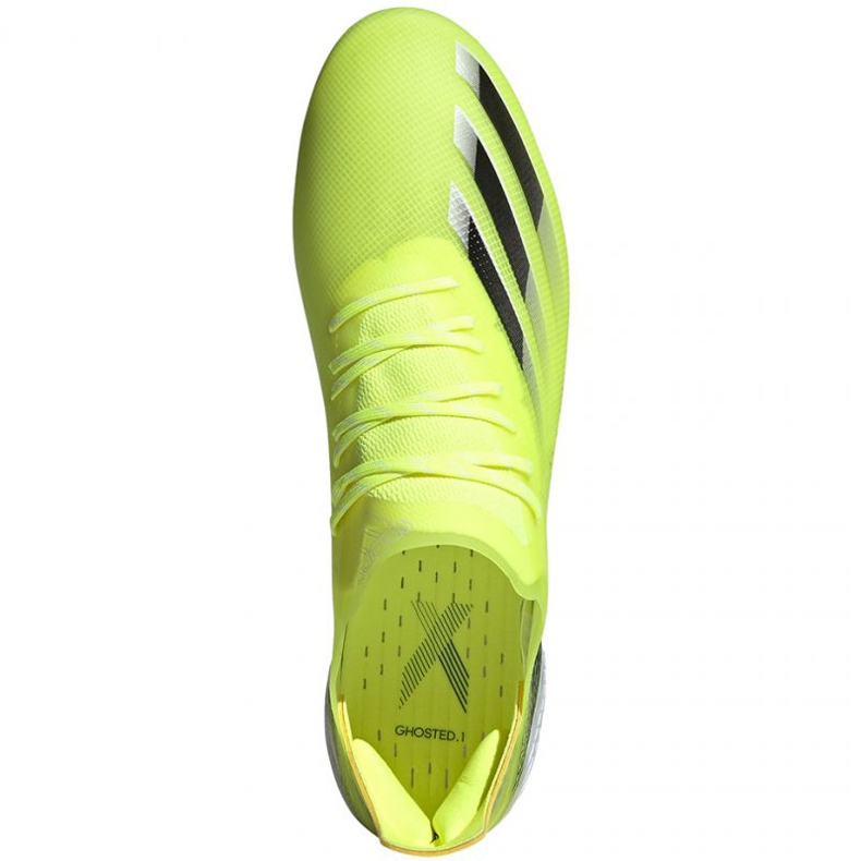 Ghete de fotbal Adidas X Ghosted.1 Fg M FW6898 verde, galben, neon verde 1