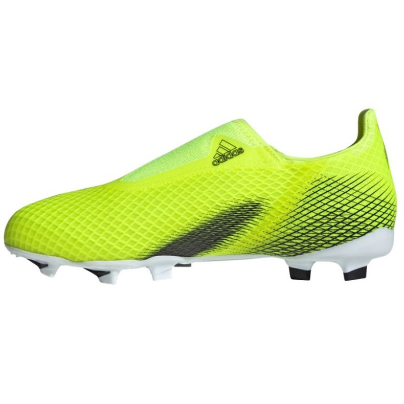 Ghete de fotbal Adidas X Ghosted.3 Ll Fg Jr FW6978 multicolor galben 2