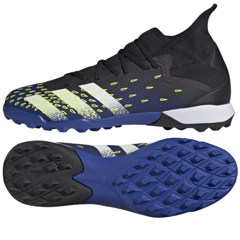 Ghete de fotbal Adidas Predator Freak.3 Tf M FY0623 albastru negru 1