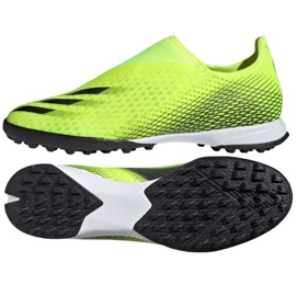 Ghete de fotbal Adidas X Ghosted.3 Ll Tf M FW6971 multicolor galben 1 Ghete de fotbal Adidas X Ghosted.3 Ll Tf M FW6971 multicolor galben 1