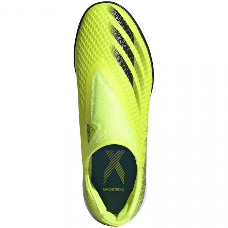 Ghete de fotbal Adidas X Ghosted.3 Ll Tf Jr FW6982 multicolor galben 1 Ghete de fotbal Adidas X Ghosted.3 Ll Tf Jr FW6982 multicolor galben 1