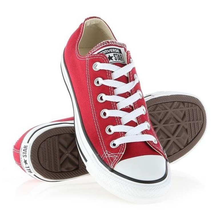 Pantofi Converse Chuck Taylor All Star W 147136C alb roșu 1
