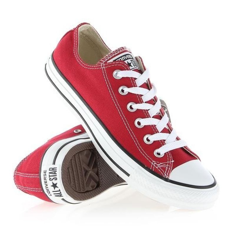 Pantofi Converse Chuck Taylor All Star W 147136C alb roșu 2