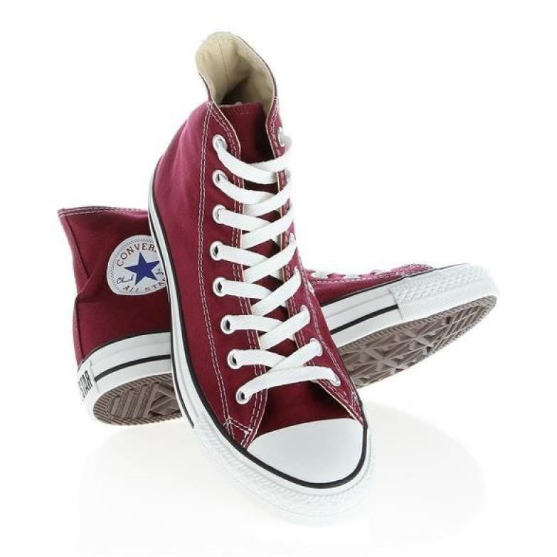 Converse Chuck Taylor Hi M9613 alb roșu 1