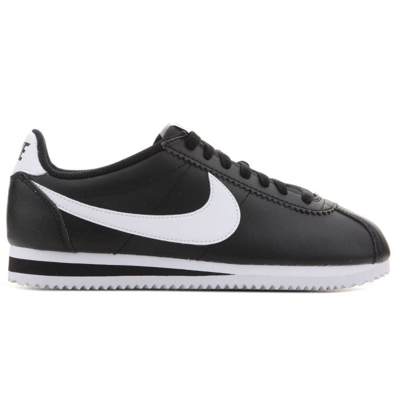 Nike Classic Cortez Lea W 807471 010 negru 1 Nike Classic Cortez Lea W 807471 010 negru 1