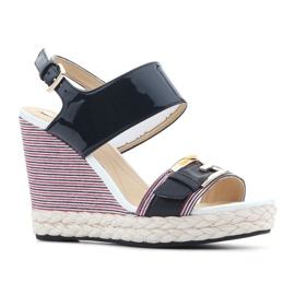 Sandale Geox D Janira EW D82P6E 00254 C4002 albastru 1