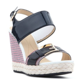 Sandale Geox D Janira EW D82P6E 00254 C4002 albastru 2
