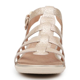 Sandale Geox D Sand Vega AW D72R6A-000KY-C2012 albastru de aur 2