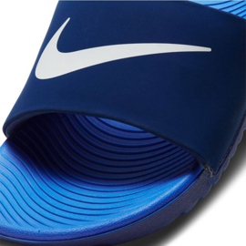 Nike Kawa Jr 819 352 404 diapozitive alb albastru 3