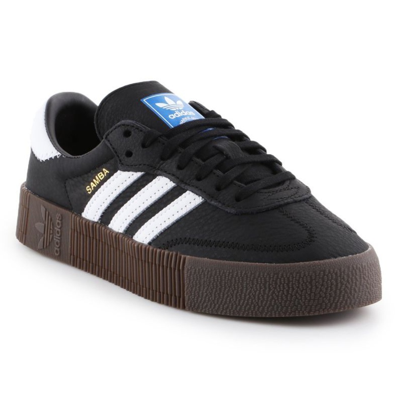 Pantofi Adidas Sambarose W B28156 alb negru 1