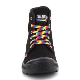 Încălțăminte Palladium Pampa Pride Black / Rainbow W 76521-054-M negru 2