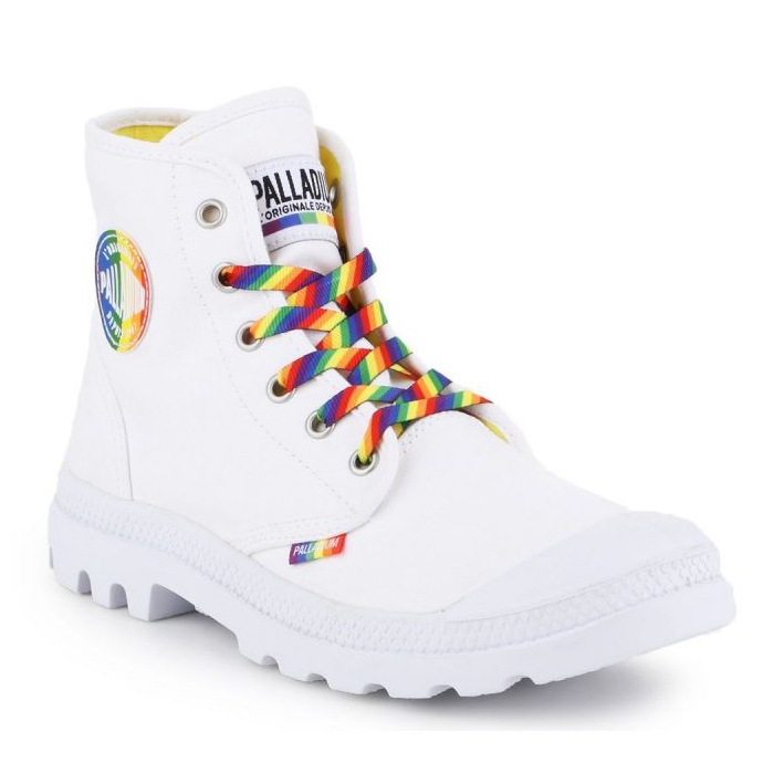 Pantofi Palladium Pampa Prime U 76521-132-M alb 1