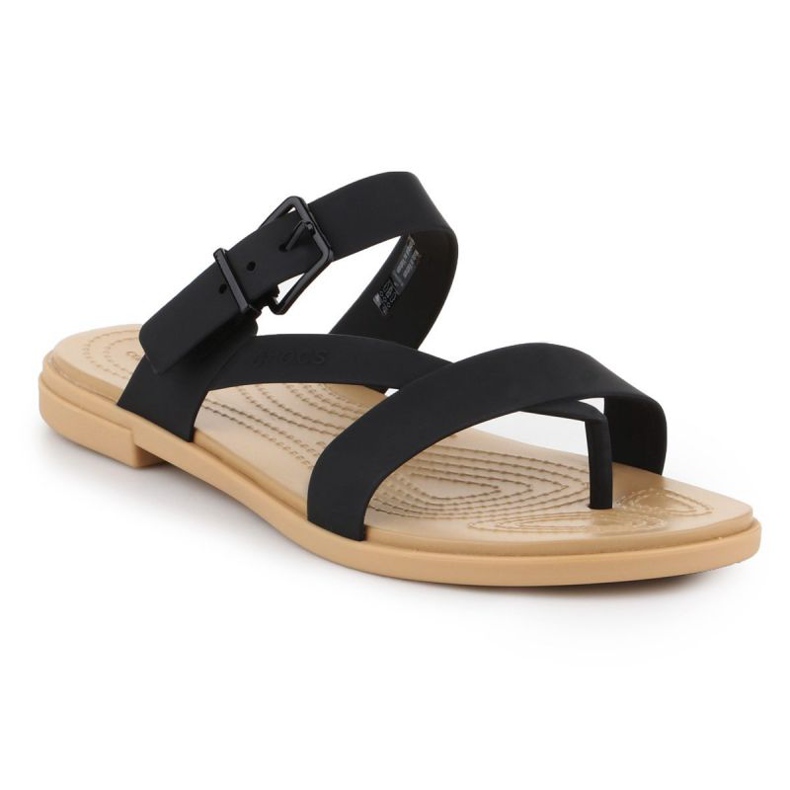 Sandală Crocs Tulum Toe Post W 206108-00W negru 1 Sandală Crocs Tulum Toe Post W 206108-00W negru 1