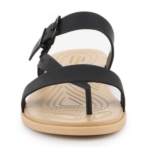 Sandală Crocs Tulum Toe Post W 206108-00W negru 2 Sandală Crocs Tulum Toe Post W 206108-00W negru 2