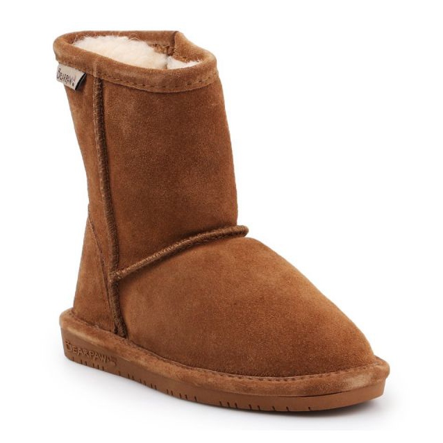 Încălțăminte de iarnă BearPaw Emma Toddler 608TZ maro negru 1