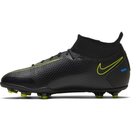 Pantofi de fotbal Nike Phantom Gt Club Df FG / MG Jr CW6727-090 negru negru 2