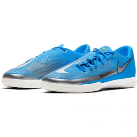 Pantof de fotbal Nike React Phantom Gt Pro Ic M CK8463 400 albastru albastru 3