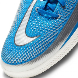 Pantof de fotbal Nike React Phantom Gt Pro Ic M CK8463 400 albastru albastru 6
