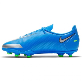 Pantofi de fotbal Nike Phantom Gt Club FG / MG Jr CK8479 -400 multicolor albastru 1