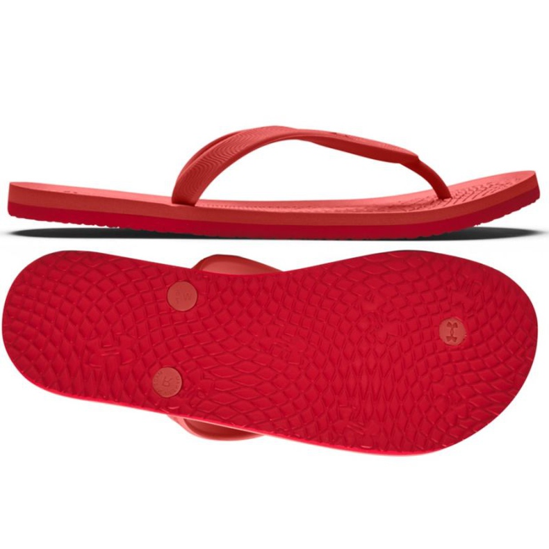 Flip-flops Under Armour Atlantic Dune TW 3022 716 603 roșu roz 1