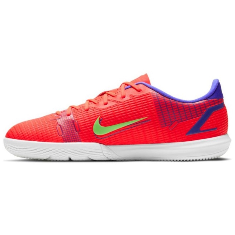 Pantofi de fotbal Nike Vapor 14 Academy Ic Jr CV0815 600 roșu portocale si rosii 1